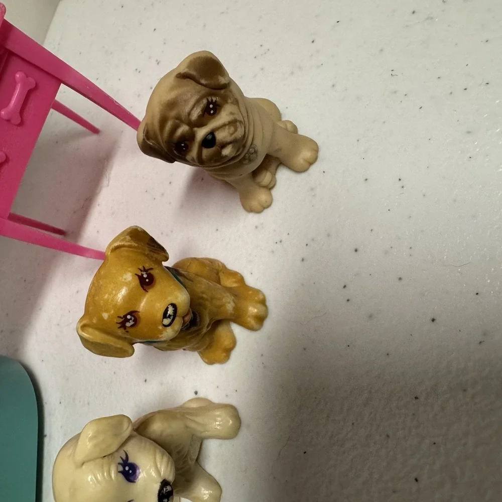 VTG Kenner 1993 Littlest Pet Shop Pal Around‎ Pups Splash Happy Puppies LPS